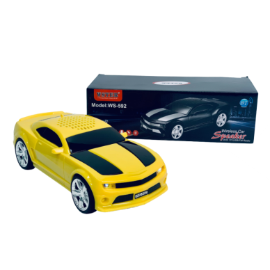 Automobilis-garsiakalbis geltonas WS-592 40290 WSTER