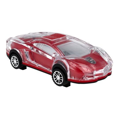 Automobilis-garsiakalbis raudonas MLL-63 40044 2