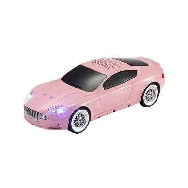 Automobilis-garsiakalbis šviesiai rožinis WS-593 40291 WSTER