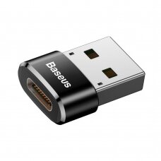 Baseus TYPE-C juodas USB adapteris CAAOTG-01