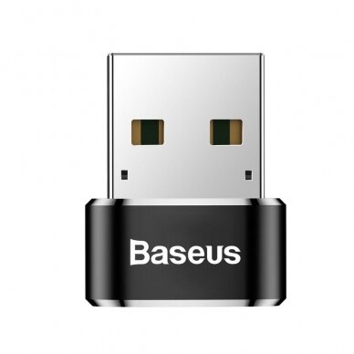 BASEUS TYPE-C juodas USB adapteris CAAOTG-01 3