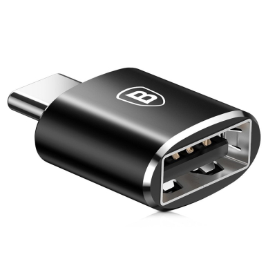 BASEUS TYPE-C juodas OTG adapteris CATOTG-01 1