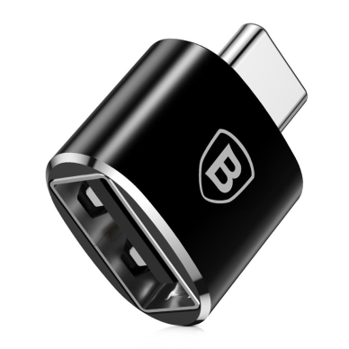 BASEUS TYPE-C juodas OTG adapteris CATOTG-01 2