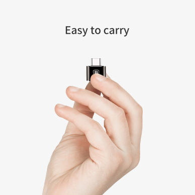 BASEUS TYPE-C juodas OTG adapteris CATOTG-01 7