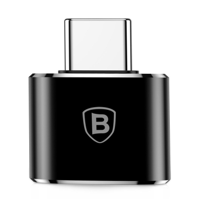 BASEUS TYPE-C juodas OTG adapteris CATOTG-01