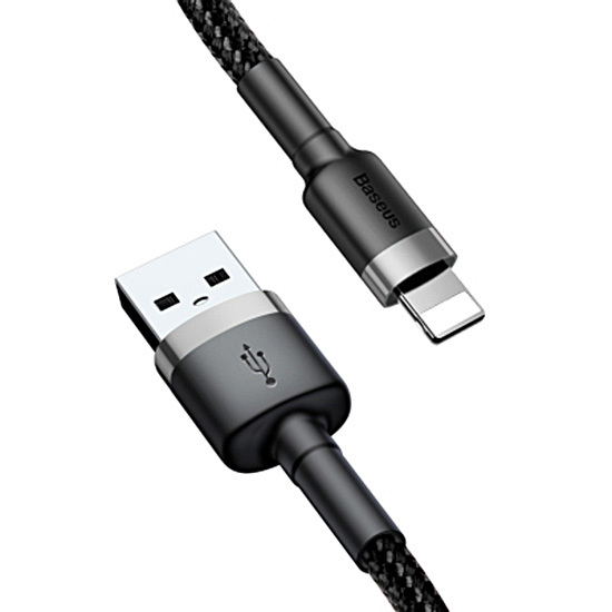 BASEUS USB LIGHTNING black laidas CALKLF-CG1 2m. 3
