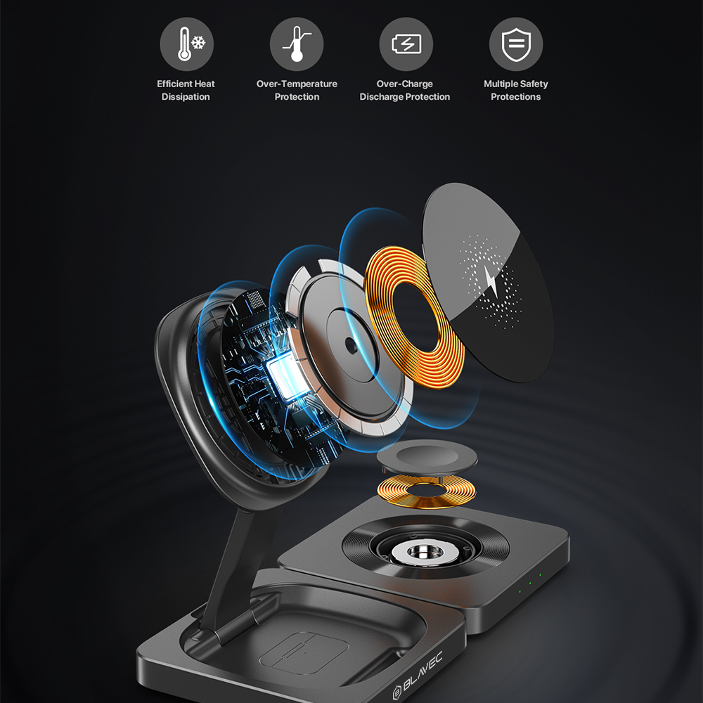 Belaidžio įkrovimo stotelė black BLAVEC 3 in 1 BQI-02 15W BQI02-QIMB 7 Belaidžio įkrovimo stotelė black BLAVEC 3 in 1 BQI-02 15W BQI02-QIMB 7