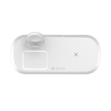 Belaidė įkrovimo stotelė 3 in 1 iPhone and Watch DEVIA 3