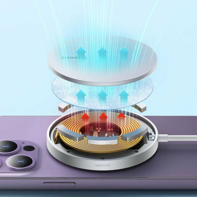 Belaidė įkrovimo stotelė Baseus Simple Mini3 15W CCJJ040001 black 6