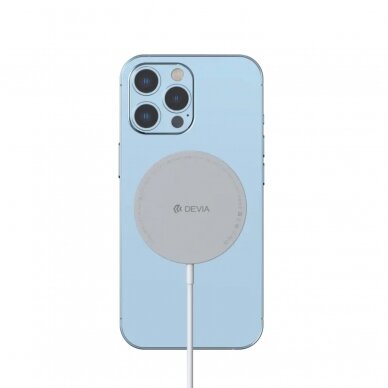 Belaidis kroviklis MAGNETIC WIRELESS CHARGER 15W Devia 2
