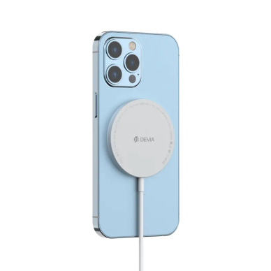 Belaidis kroviklis MAGNETIC WIRELESS CHARGER 15W Devia 3 Belaidis kroviklis MAGNETIC WIRELESS CHARGER 15W Devia 3