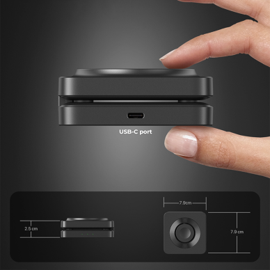 Belaidžio įkrovimo stotelė black BLAVEC 3 in 1 BQI-02 15W BQI02-QIMB 8 Belaidžio įkrovimo stotelė black BLAVEC 3 in 1 BQI-02 15W BQI02-QIMB 8