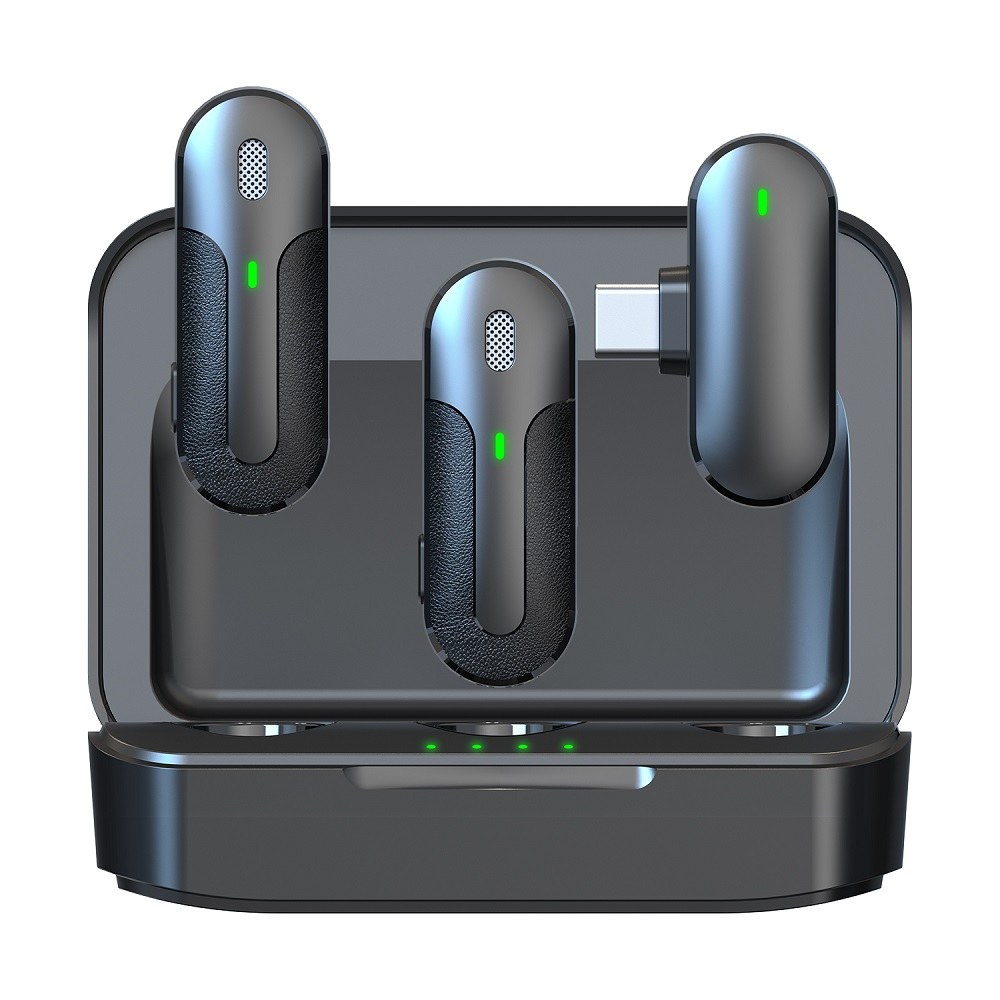 Bluetooth prisegamas mikrofonas 2 in 1 TYPE-C DEVIA 13 Bluetooth prisegamas mikrofonas 2 in 1 TYPE-C DEVIA 13