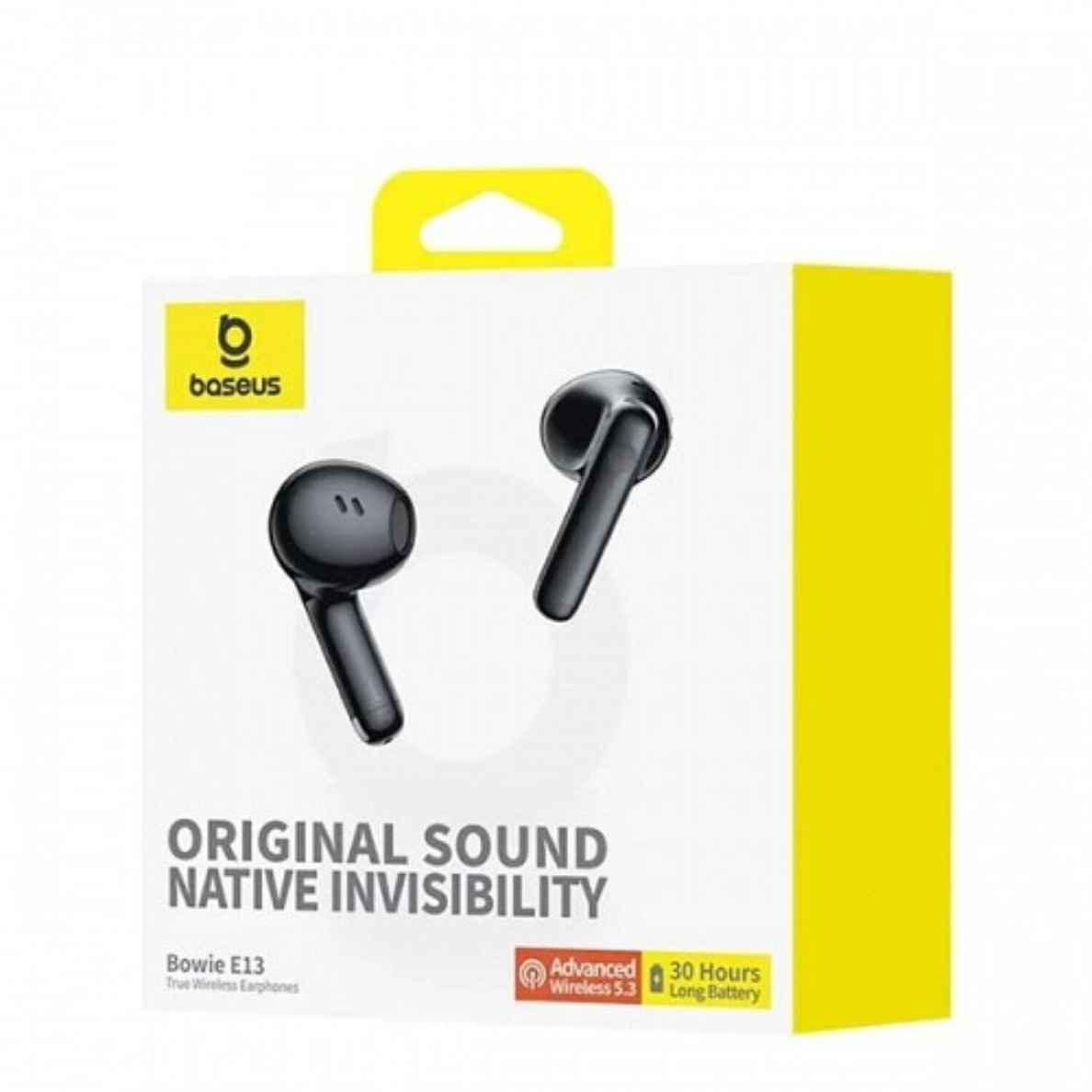 Bluetooth ausinės black Baseus Bowie E13 A00059701127-Z1 8 Bluetooth ausinės black Baseus Bowie E13 A00059701127-Z1 8