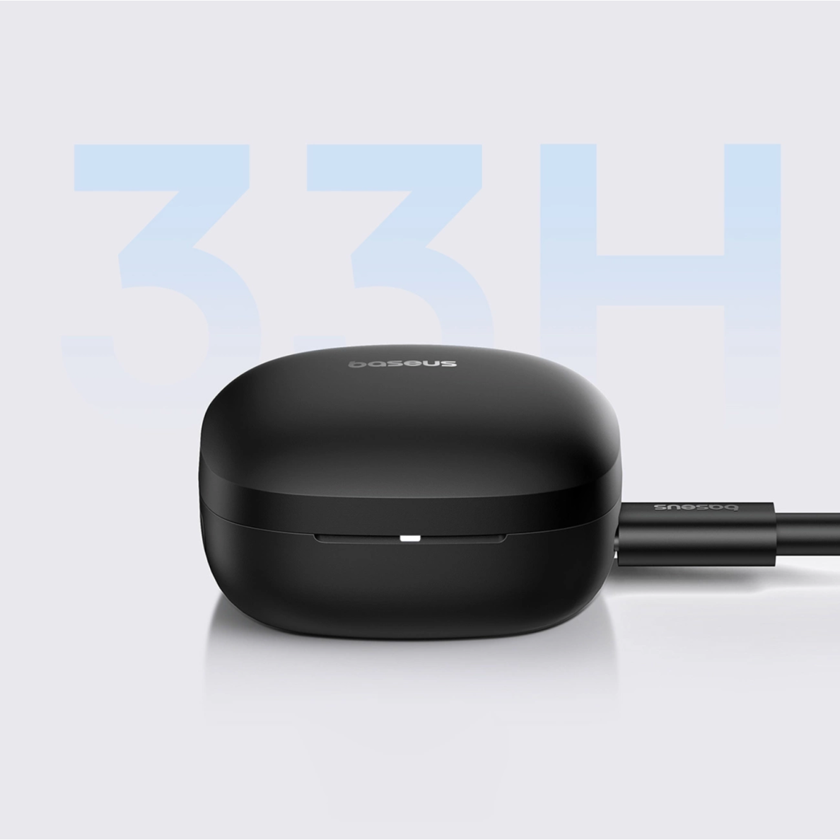 Bluetooth ausinės black Baseus Bowie E19 A00069600113-00 8