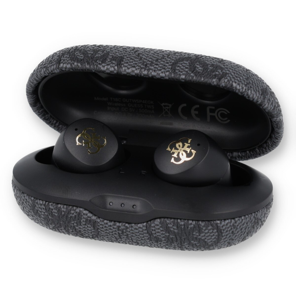 Bluetooth ausinės black GUESS 4G Metal GUTWSP4EGK 1 Bluetooth ausinės black GUESS 4G Metal GUTWSP4EGK 1