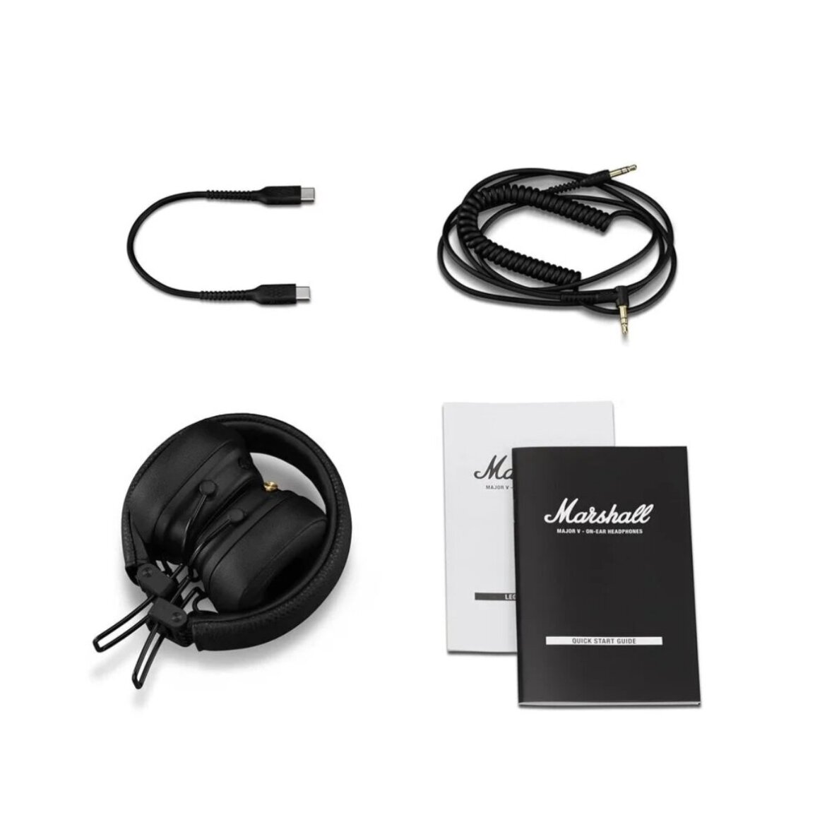 Bluetooth ausinės black MARSHALL Major V 740072 5