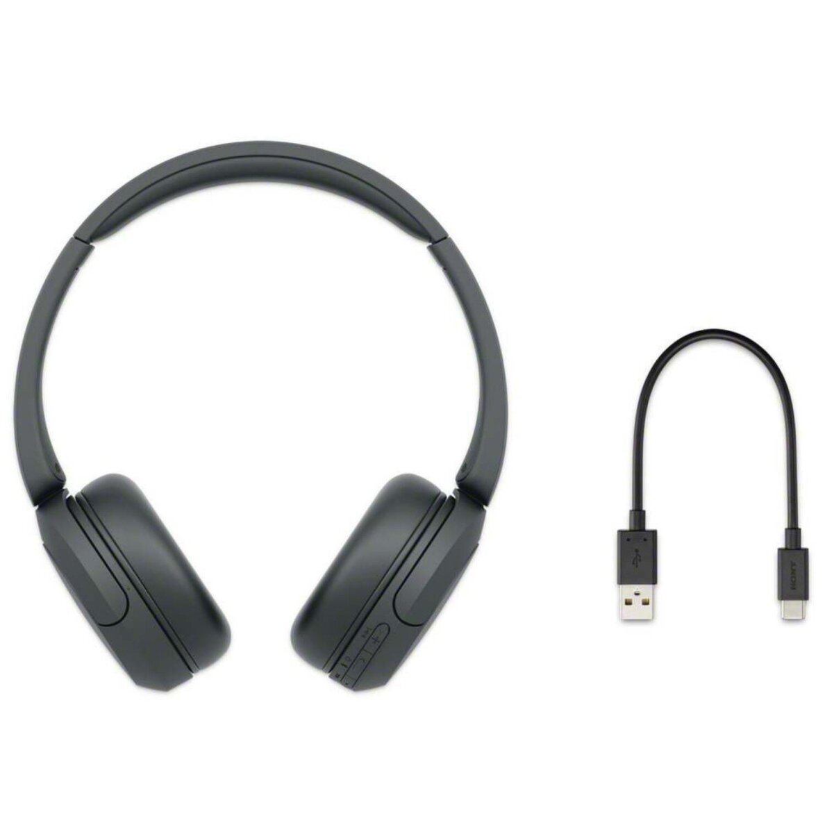 Bluetooth ausinės black SONY WH-CH520 6