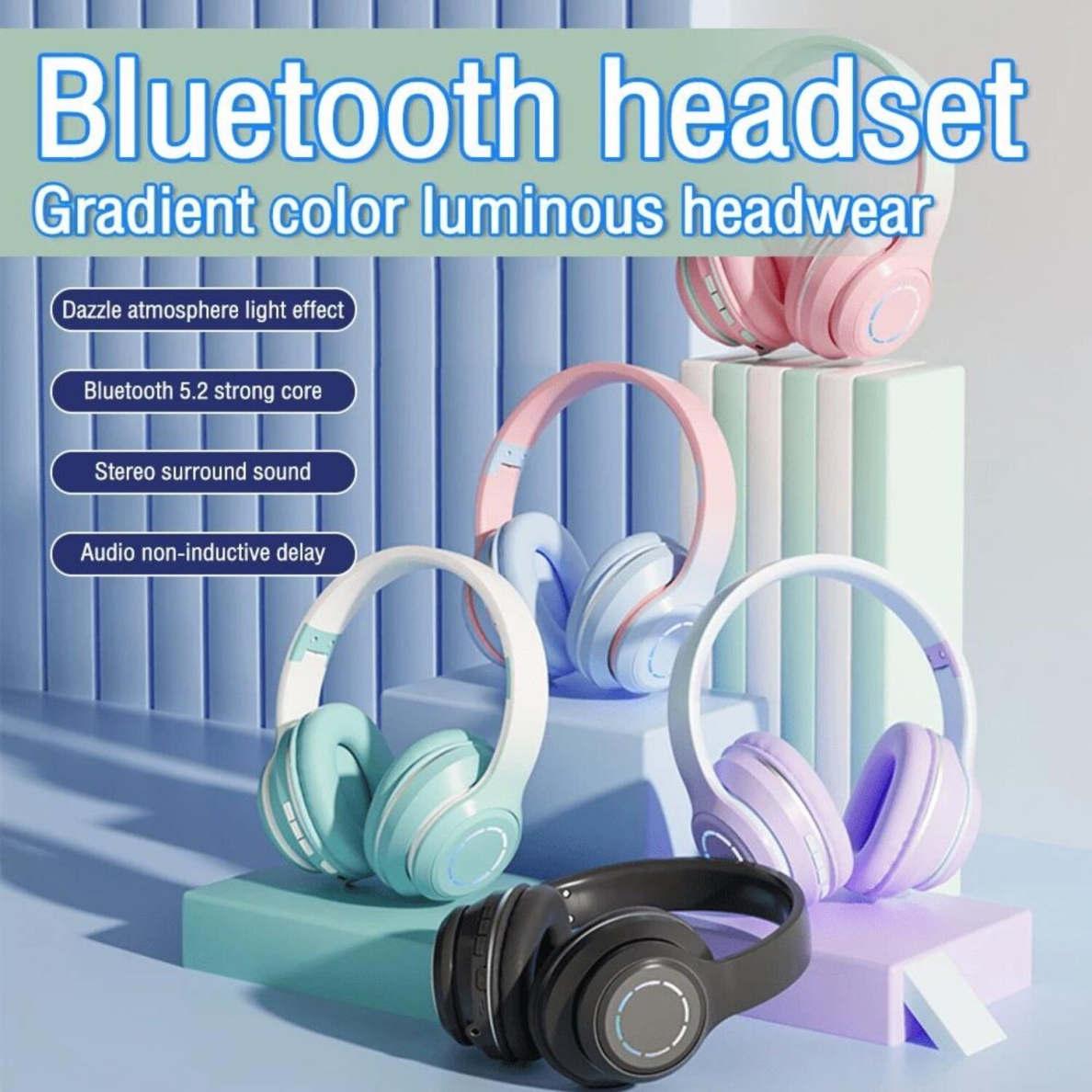 Bluetooth ausinės COLORFUL mėlynos RKD96 30029 1
