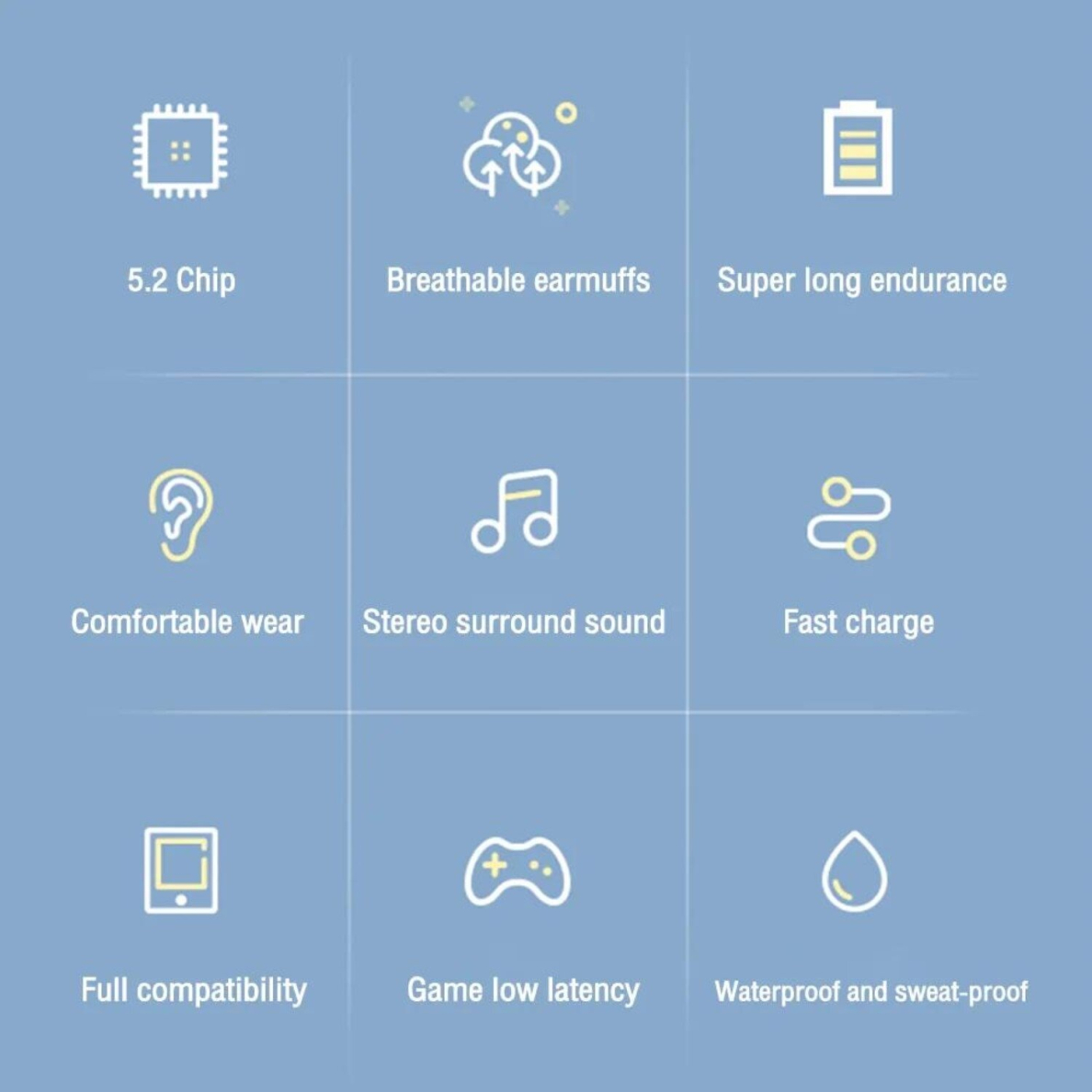 Bluetooth ausinės COLORFUL rožinės RKD96 30029 3