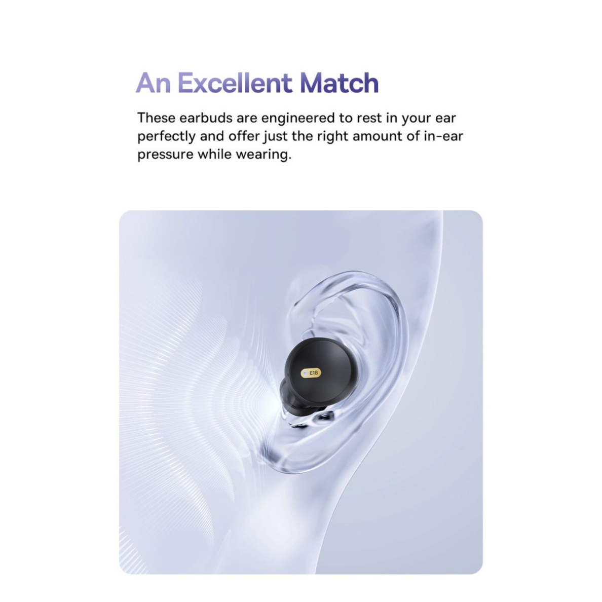 Bluetooth ausinės white Baseus Bowie E18 A00023800223-00 5