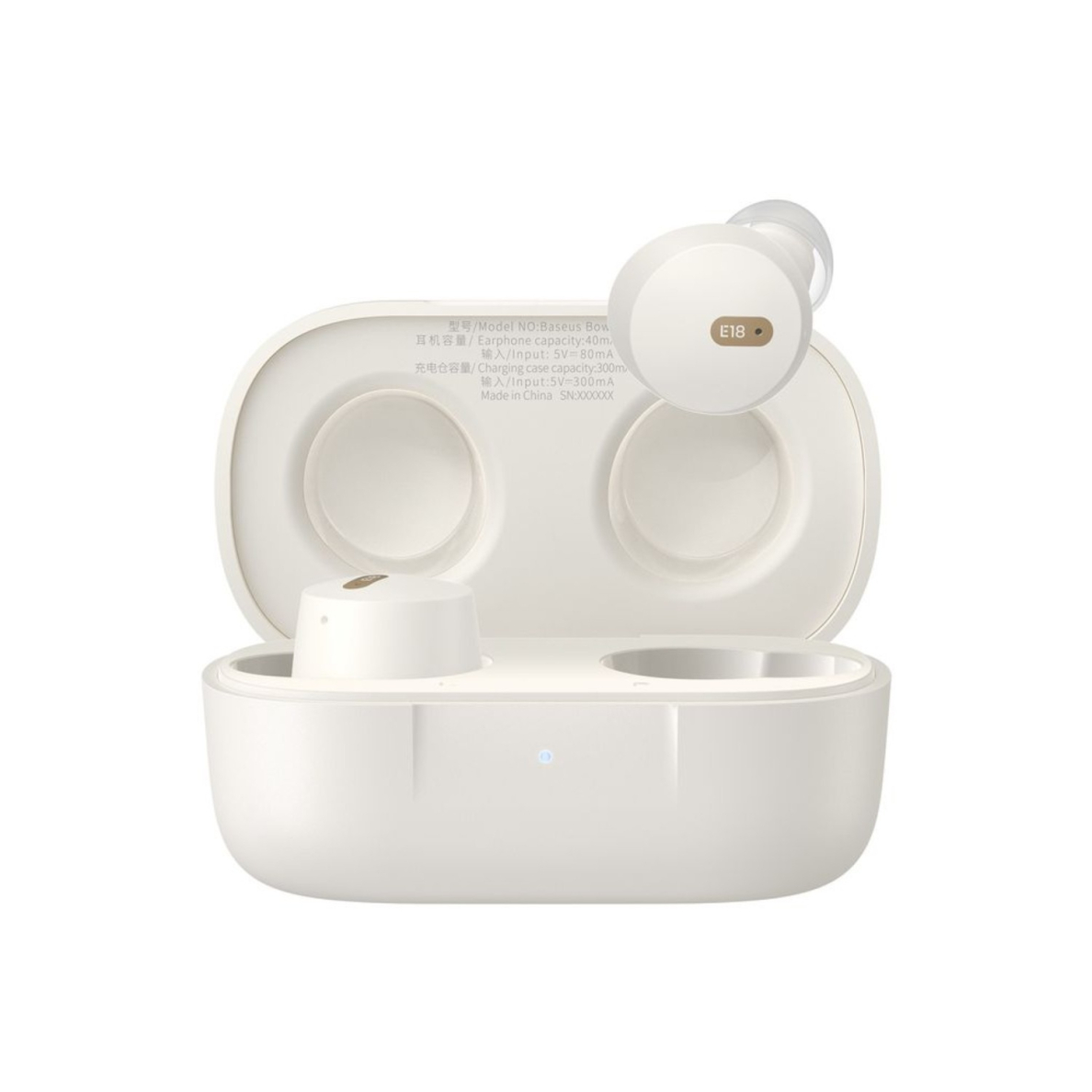 Bluetooth ausinės white Baseus Bowie E18 A00023800223-00 1