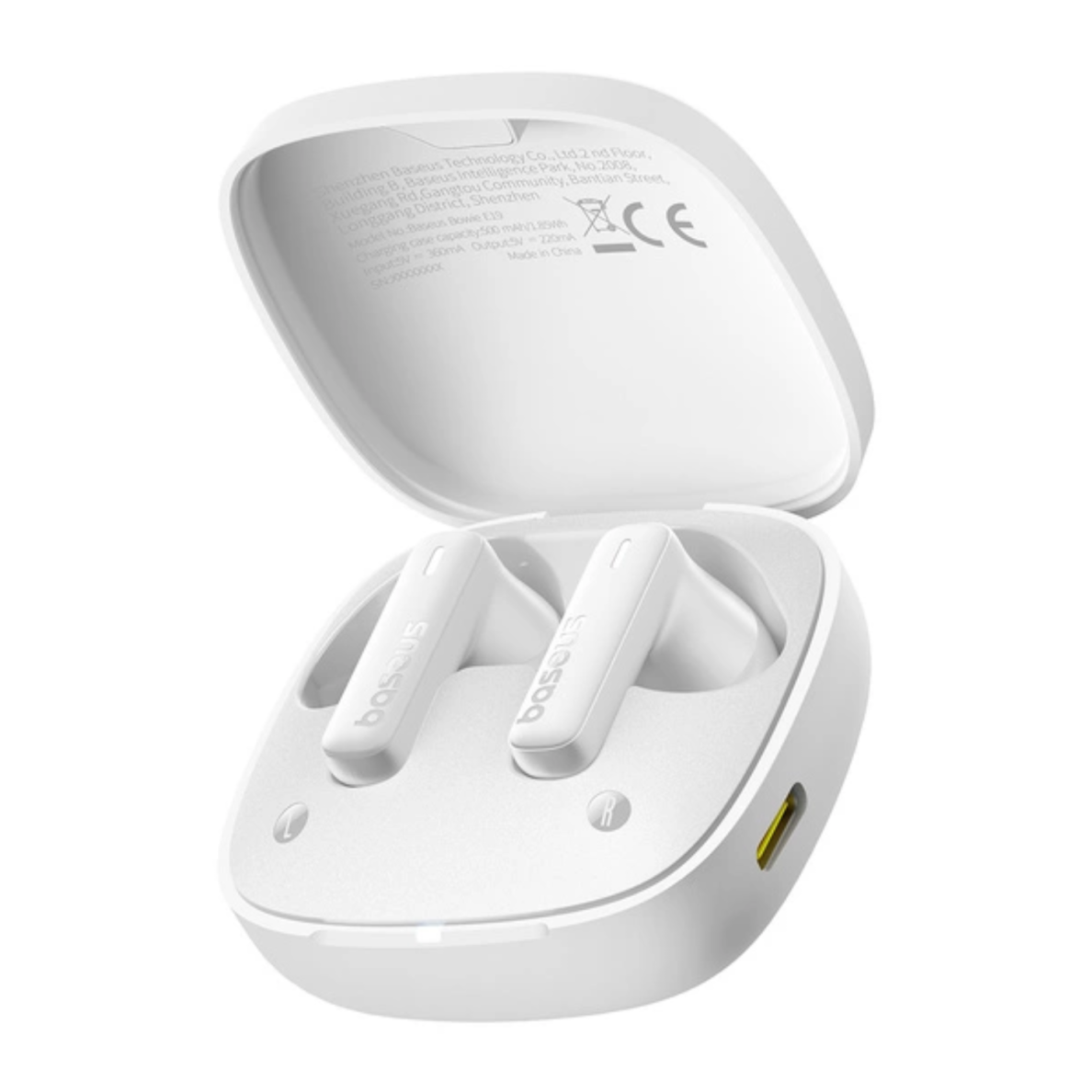 Bluetooth ausinės white Baseus Bowie E19 A00069600223-00 1