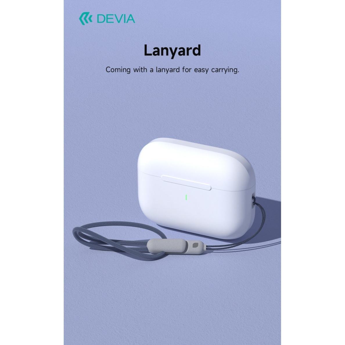 Bluetooth ausinės white Devia TWS Airbuds Pro2 EM058 6 Bluetooth ausinės white Devia TWS Airbuds Pro2 EM058 6