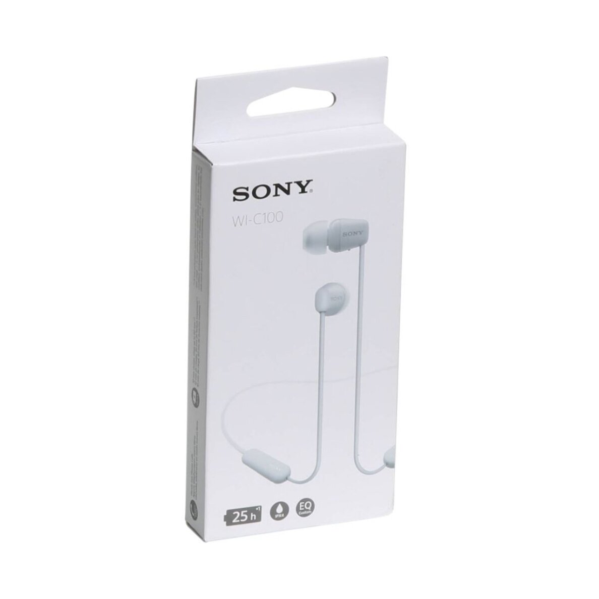 Bluetooth ausinės white SONY WI-C100 1