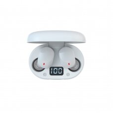 Bluetooth ausinės baltos Devia TWS Joy A6 EM406