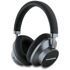 Bluetooth ausinės black KARL LAGERFELD ANC / ENC Saffiano Metal Logo KLBHP73PSACKMK