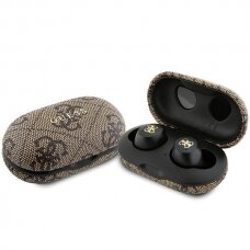 Bluetooth ausinės brown GUESS 4G Metal GUTWSP4EGK