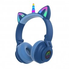Bluetooth ausinės CAT UNICORN mėlynos STN-27 30210