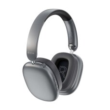 Bluetooth ausinės dark grey Devia EarBass Pro2 ANC EM035
