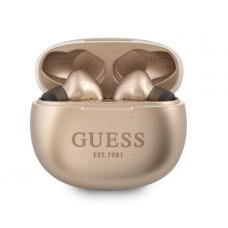 Bluetooth ausinės GUESS auksinės spalvos GUTWS1CGO