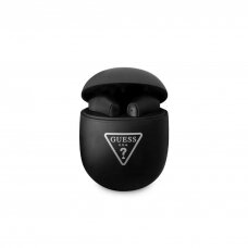 Bluetooth ausinės GUESS Triangle Logo black