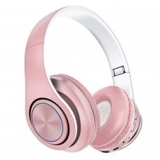 Bluetooth ausinės rausvos P39 30179