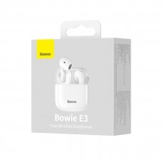 Bluetooth ausinės white Baseus Bowie E9 NGTW120002