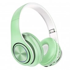 Bluetooth ausinės žalios P39 30179