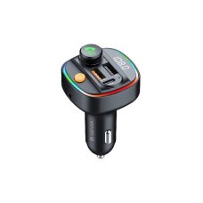 Bluetooth FM moduliatorius-kroviklis 30W 2xUSB + Type-C DEVIA EA133