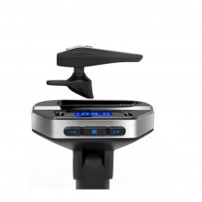 Bluetooth FM moduliatorius + laisvų rankų įranga V6 juodas