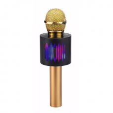 Bluetooth garsiakalbis-mikrofonas aukso spalvos V8 18423-3