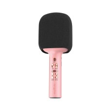 Bluetooth garsiakalbis-mikrofonas pink MAXLIFE MXBM-600