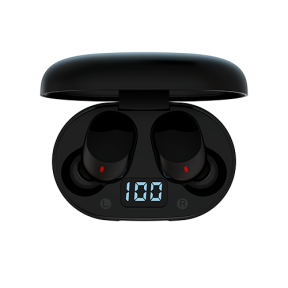 Bluetooth ausinės juodos Devia TWS Joy A6 EM406