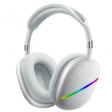 Bluetooth ausinės AKZ MAX10 sidabro spalvos 30208 1