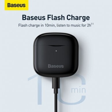 Bluetooth ausinės black Baseus Bowie E3 NGTW080001 10