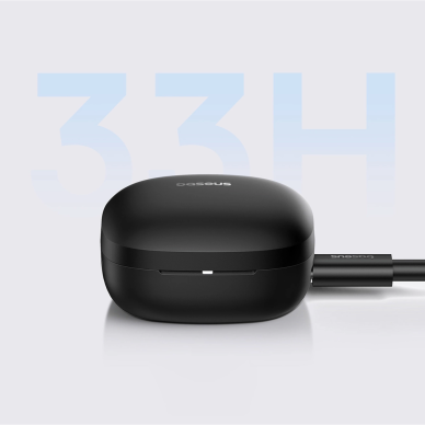 Bluetooth ausinės black Baseus Bowie E19 A00069600113-00 8 Bluetooth ausinės black Baseus Bowie E19 A00069600113-00 8