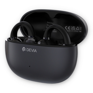 Bluetooth ausinės black Devia OWS Pro2 Clip-on EM402 Bluetooth ausinės black Devia OWS Pro2 Clip-on EM402