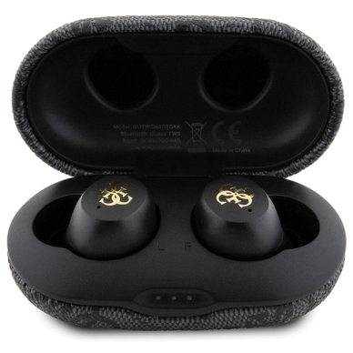 Bluetooth ausinės black GUESS 4G Metal GUTWSP4EGK 7