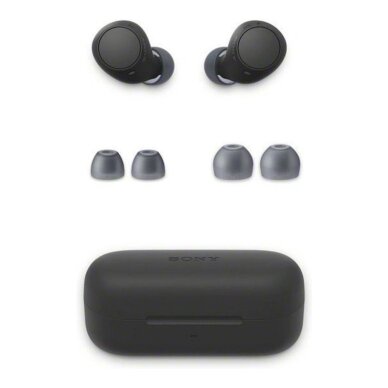 Bluetooth ausinės black SONY WF-C510 5